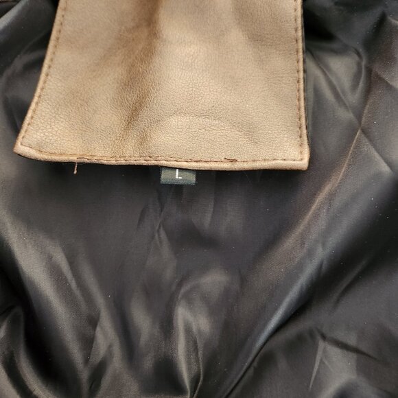 Mens Bomber Jacket with attached Hoodie - Picture 2 of 9